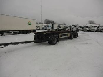 Container transporter/ Swap body trailer Parator LX 10-20 Lastväxlarvagn med tipp: picture 1