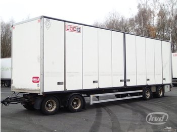 Closed box trailer Parator SCV 18-20 4-axlar Box Trailer (side doors): picture 1