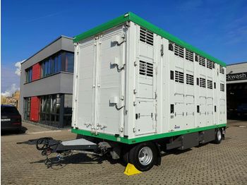 Livestock trailer Pezzaioli Menke-Janzen / 3 Stock / Hubdach: picture 1