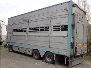 Closed box trailer for transportation of animals Pezzaioli RBA31  3 Stock , Ausfahrbares Dach , eigenes Ag: picture 1
