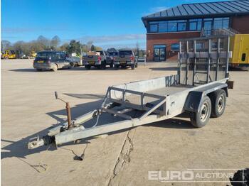  Indespension 2.6 Ton Twin Axle Plant Trailer, Ramp - Plant trailer