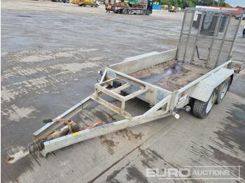  Indespension 2.7 Ton Twin Axle Plant Trailer, Ramp - Plant trailer