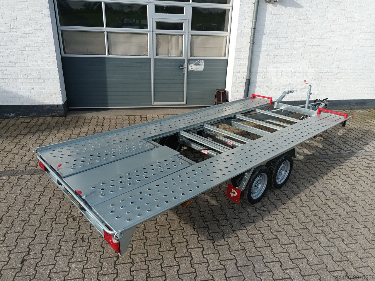 Pongratz 3500kg ankippbarer Car Transporter L-AT 470 extra lang Neuverkauf online - Autotransporter trailer: picture 2