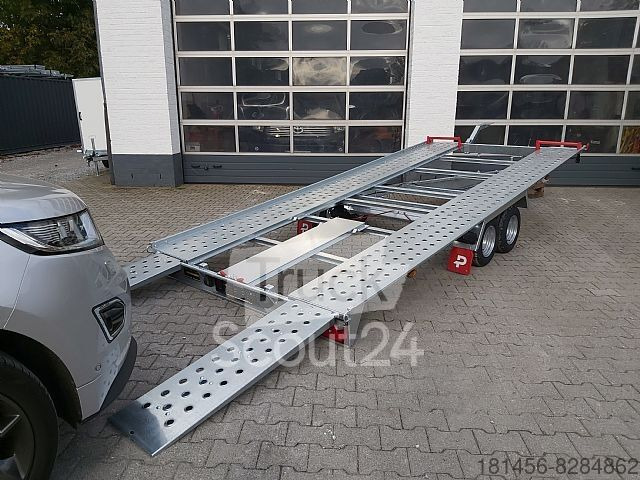 Pongratz LAT 470 G-K 470 cm extralang Sportwagentransporter - Autotransporter trailer: picture 3