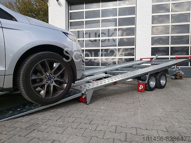 Pongratz LAT 470 G-K 470 cm extralang Sportwagentransporter - Autotransporter trailer: picture 2