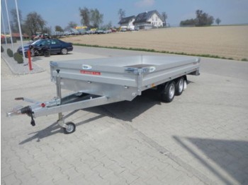 Dropside/ Flatbed trailer Pongratz LH 4000/20 T-AL 2700: picture 1