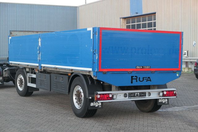RUFA DHP 18-21. 7.200mm lang, Baustoff, SAF, TOP  - Dropside/ Flatbed trailer: picture 3