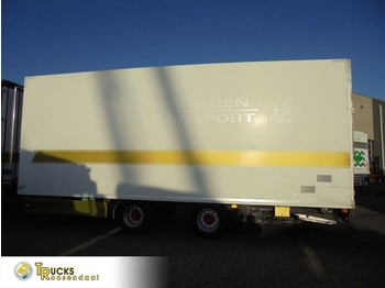 DRACO XF 105.410 MZS 218 + TRS generator cooler + powerpack + 2 AXLE + Reserved !! - Refrigerator trailer