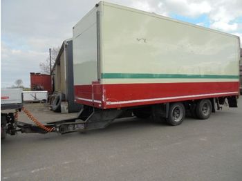 Floor 2 axle isobox + taillift NO registration - Refrigerator trailer