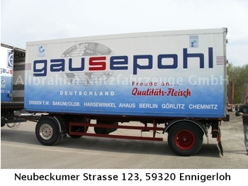 Wellmeyer Kühlanhänger TK Rohrbahn  - refrigerator trailer