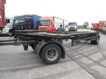 Container transporter/ Swap body trailer Reisch Abrollanhänger: picture 1