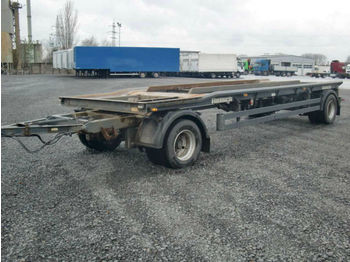 Container transporter/ Swap body trailer Reisch REA-18Z Container-Abroller: picture 1