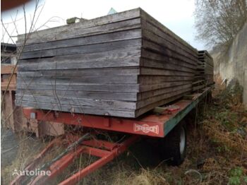 Dropside/ Flatbed trailer Remoque Masson 12 mètres: picture 1