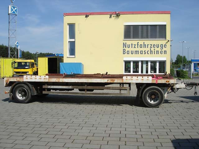 Renders Anh Containeranhänger Anhänger für Absetzcontainer - Container transporter/ Swap body trailer: picture 1