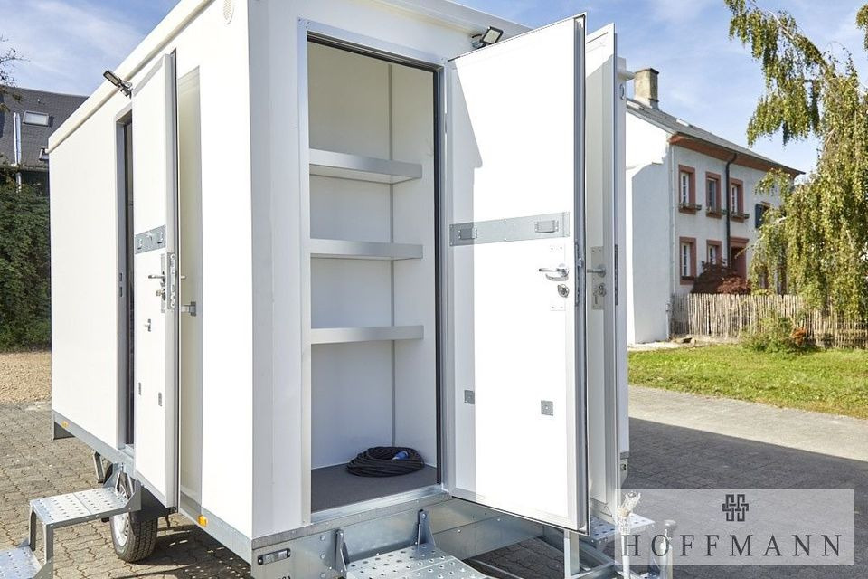 Respo RESPO Mannschaftswagen / Büro 4 m für 6 Mann mit Toilette / Lager - Closed box trailer, Trailer: picture 5