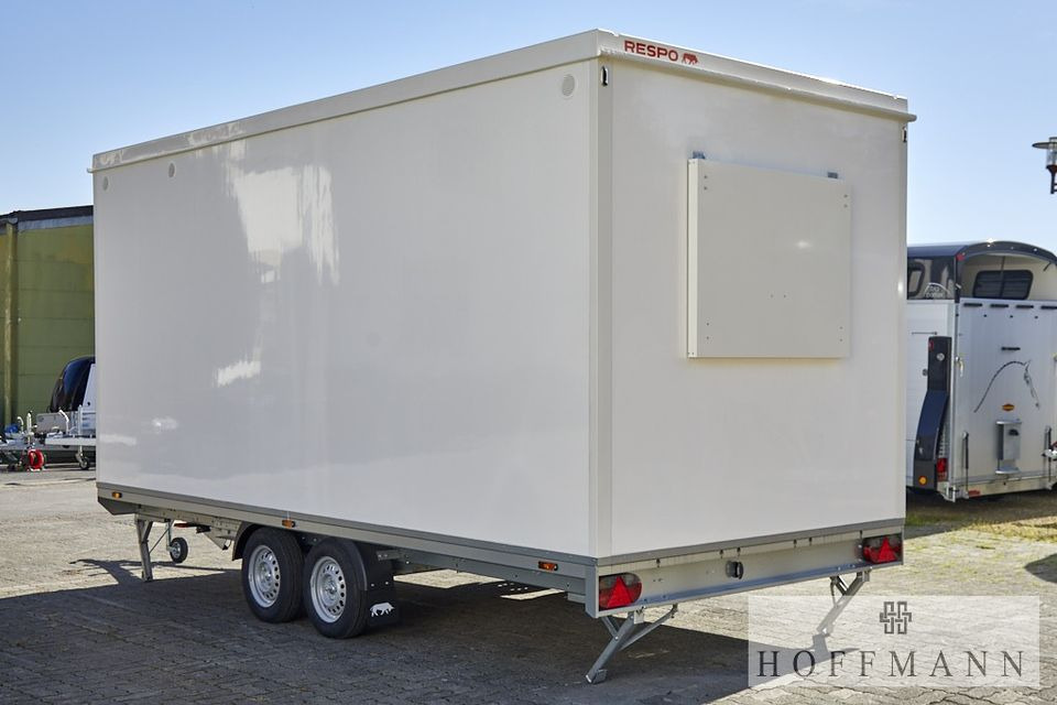 Respo RESPO Mannschaftswagen / Büro 5 m für 10 Mann mit Toilette /Lager - Closed box trailer, Trailer: picture 3