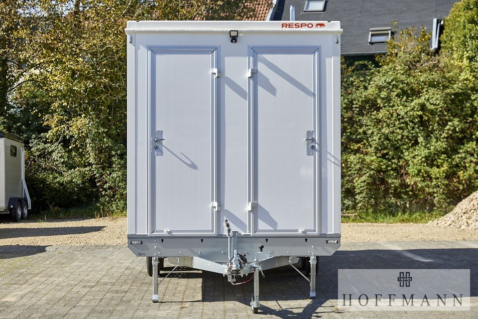 Respo RESPO Mannschaftswagen / Büro 5 m für 10 Mann mit Toilette /Lager - Closed box trailer, Trailer: picture 2