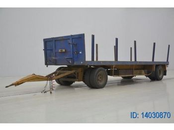 Dropside/ Flatbed trailer Robuste Kaiser Spring suspension: picture 1