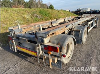 HÜFFERMANN Hark 24.70L för 2 burkar - Roll-off/ Skip trailer