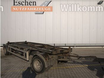 Hüffermann HSA 18.70 Luft | Zwillingsreifen*Duomatic*ABS*  - Roll-off/ Skip trailer