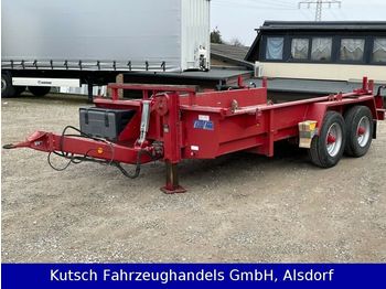 Müller-Mitteltal ETM-TA 11,9t Tandem-Mulden / Tieflader  - Roll-off/ Skip trailer