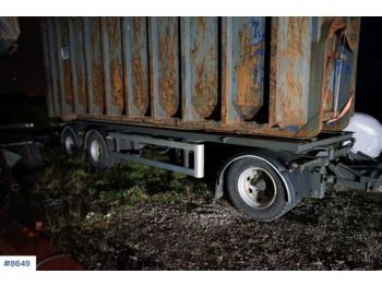  Norslep 3 aks Hook trailer with tip. - Roll-off/ Skip trailer
