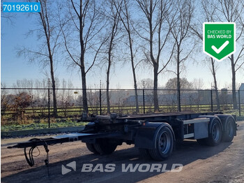 Van Hool VHLA 0000 3 axles Liftachse 100% Tyres - Roll-off/ Skip trailer