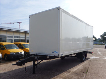 Closed box trailer SAXAS AKD 73-5-Z Einachsanhänger: picture 1