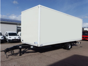 Closed box trailer SAXAS AKD 73-5-Z Einachsanhänger Koffer mit Rollladen: picture 1