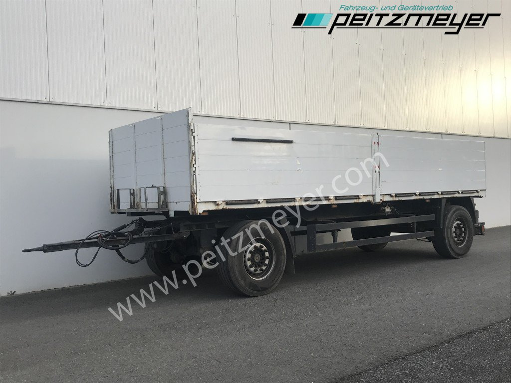 SCHMITZ 2 Achs Pritschenanhänger AFG 18 Baustoff - Dropside/ Flatbed trailer: picture 4