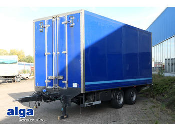 Closed box trailer SCHUTZ, 9t. Tandem hoch, 6,2m. lang, Durchlade: picture 1