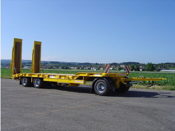 Low loader trailer for transportation of heavy machinery SCHWARZMUELLER TÜ 30/100 3Achser /Rampen: picture 1