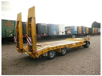 Dropside/ Flatbed trailer for transportation of heavy machinery SCHWARZMUELLER TU 30/100-A/B3: picture 1