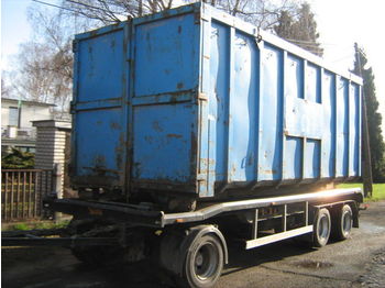 Container transporter/ Swap body trailer SVAN Abrollanhänger mit Containeraufbau: picture 1