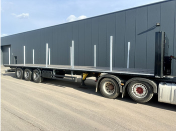 SYSTEM TRAILERS LPRS24 3-AS SAF - DISC - *NIEUW* - 13m60 - LUCHTVERING - Dropside/ Flatbed trailer: picture 1