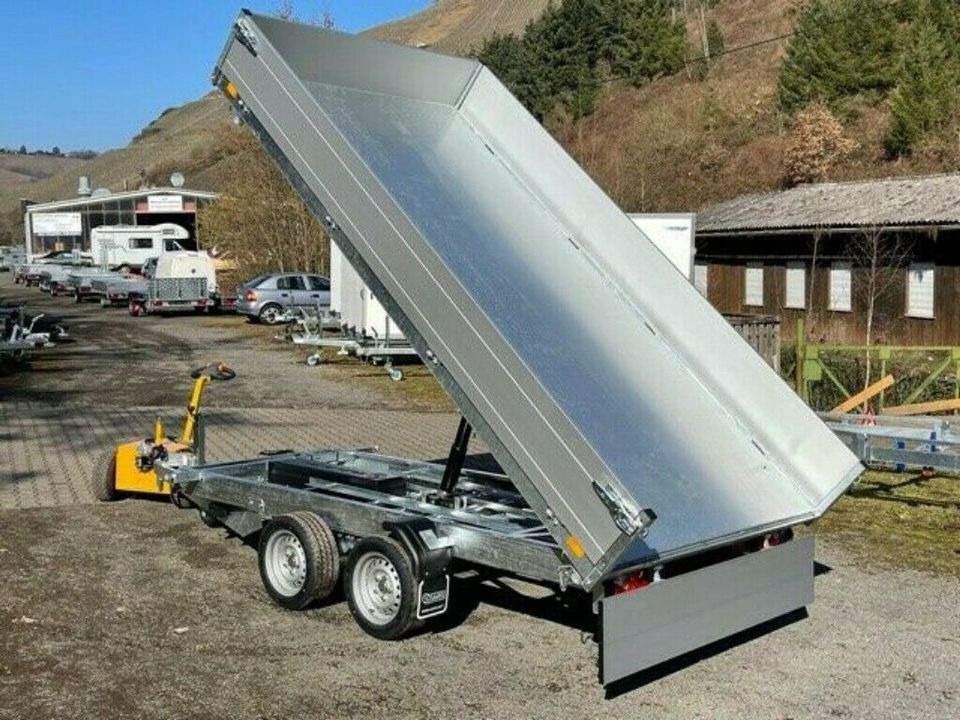Saris Dreiseitenkipper K3 356 184 2700 kg elektrisch kippbar - Tipper trailer: picture 1