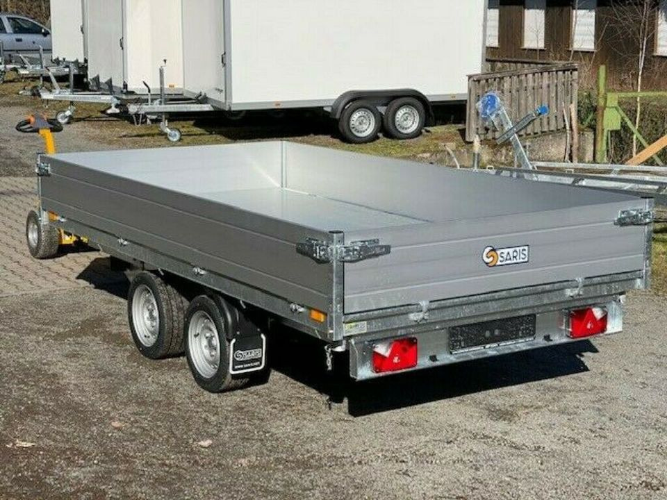 Saris Dreiseitenkipper K3 356 184 3500 kg elektrisch kippbar - Tipper trailer: picture 3