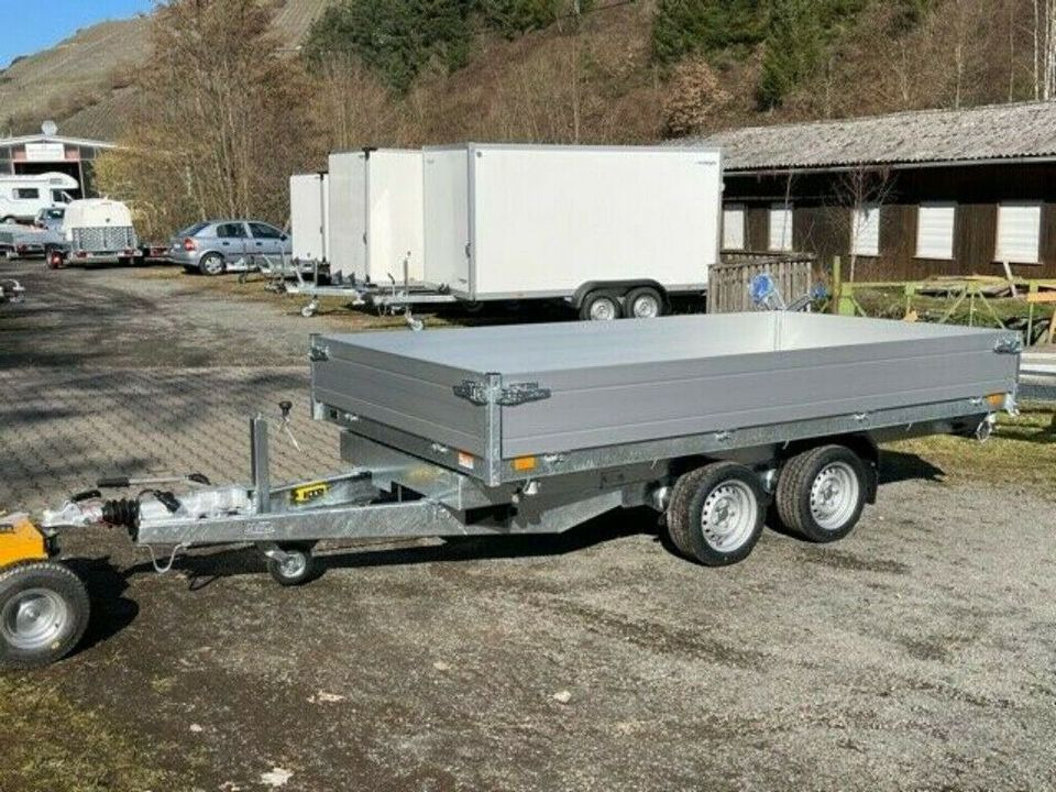 Saris Dreiseitenkipper K3 356 184 3500 kg elektrisch kippbar - Tipper trailer: picture 2