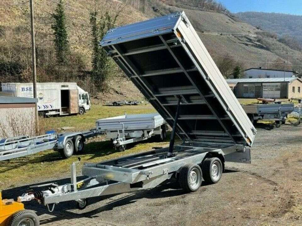 Saris Dreiseitenkipper K3 356 184 3500 kg elektrisch kippbar - Tipper trailer: picture 4