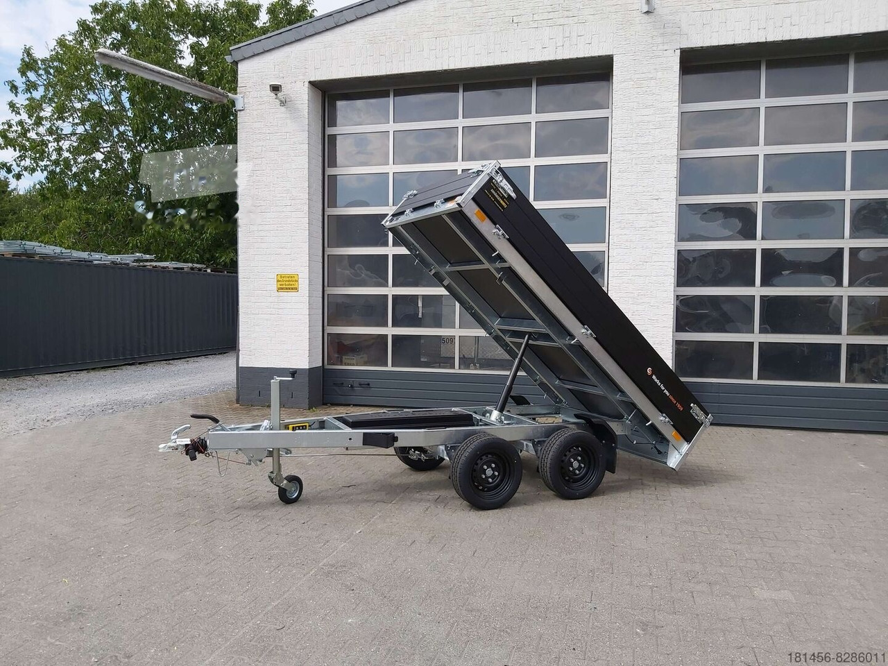 Saris Heckkipper K1 276 150 2700kg elektro direkt verfügbar jetzt kaufen - Tipper trailer: picture 1