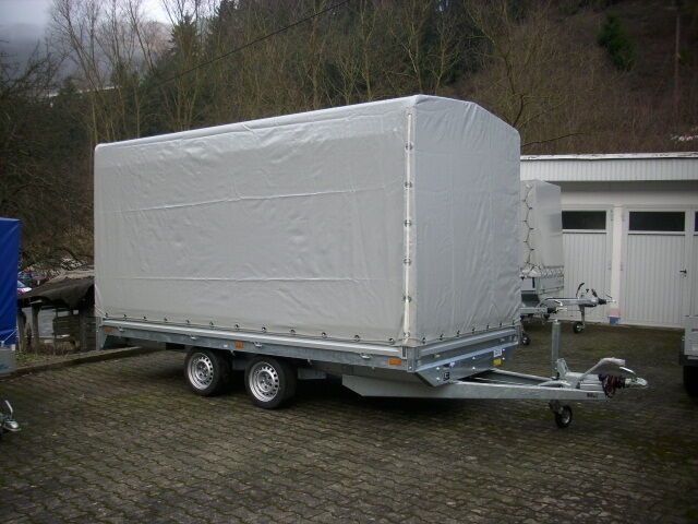 Saris PL 2027 mit Plane 4,06 x 2,04 x 2,00m  - Car trailer: picture 1