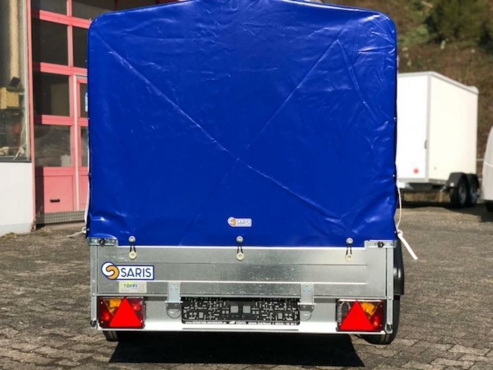 Curtainsider trailer Saris Planenanhänger King XL - 226 x 126 x 120cm - kippbar: picture 12