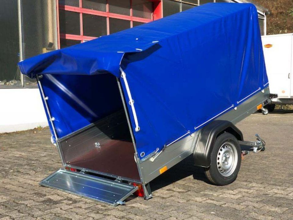 Curtainsider trailer Saris Planenanhänger King XL - 226 x 126 x 120cm - kippbar: picture 17