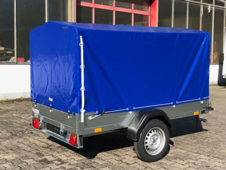 Curtainsider trailer Saris Planenanhänger King XL - 226 x 126 x 120cm - kippbar: picture 14