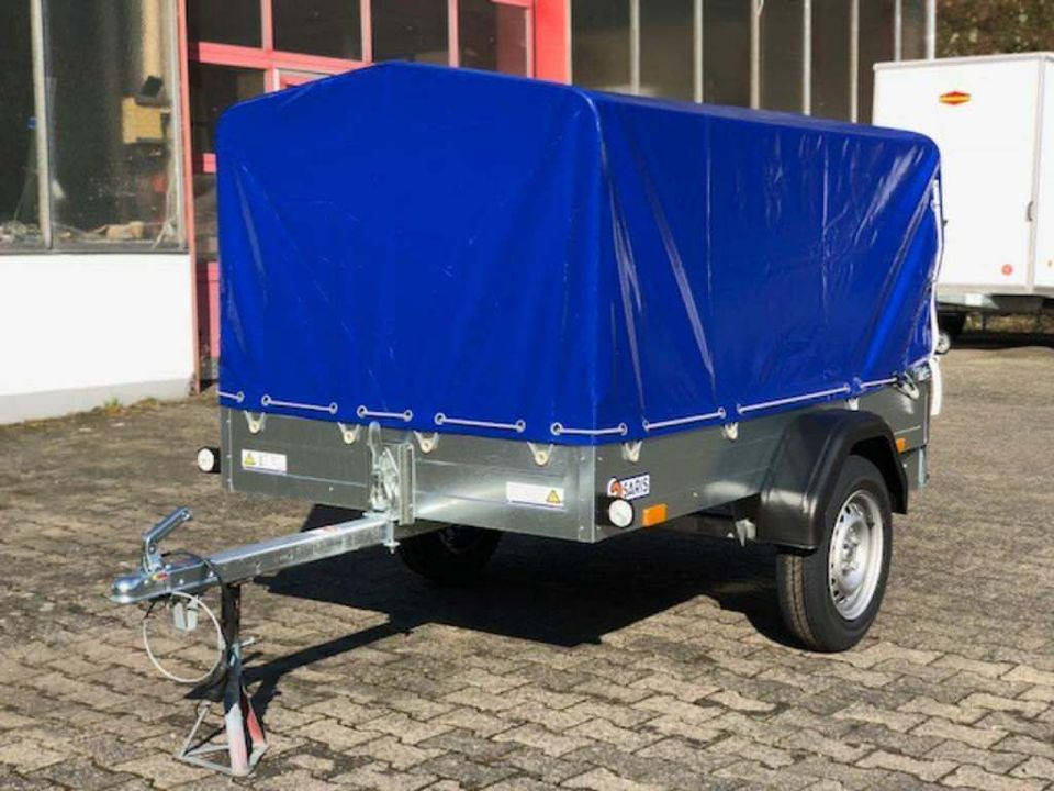 Curtainsider trailer Saris Planenanhänger King XL - 226 x 126 x 120cm - kippbar: picture 6