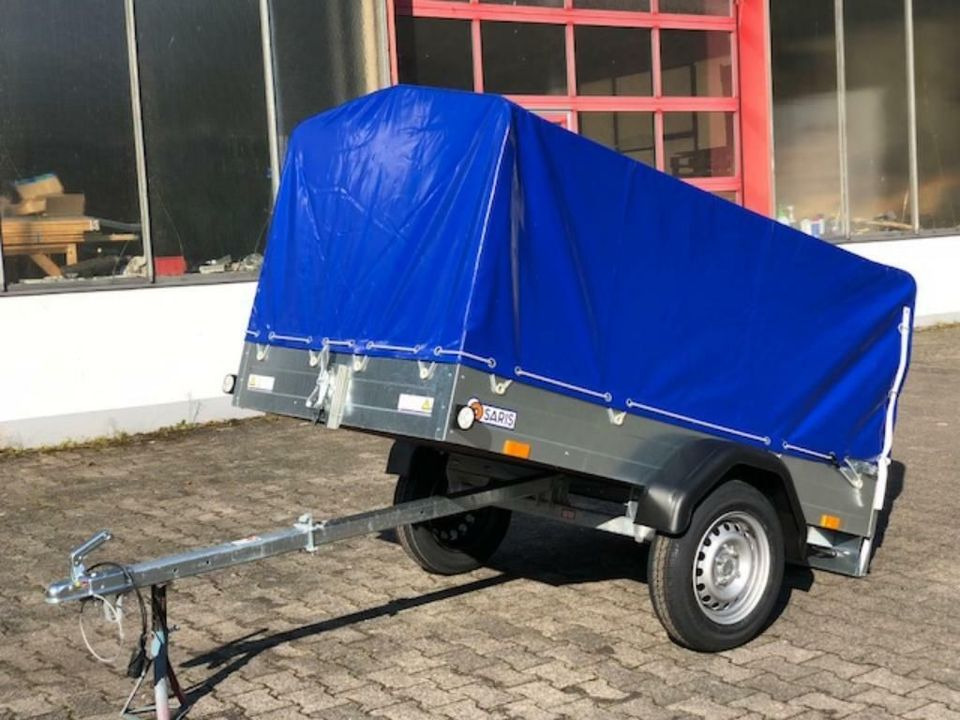 Curtainsider trailer Saris Planenanhänger King XL - 226 x 126 x 120cm - kippbar: picture 8