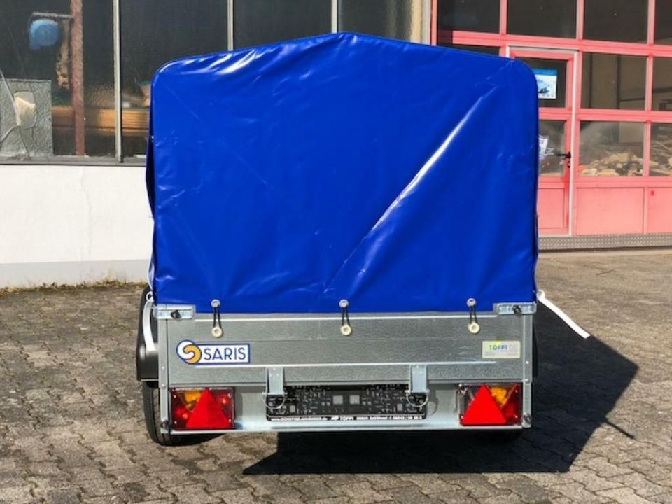 Curtainsider trailer Saris Planenanhänger King XL - 226 x 126 x 120cm - kippbar: picture 10