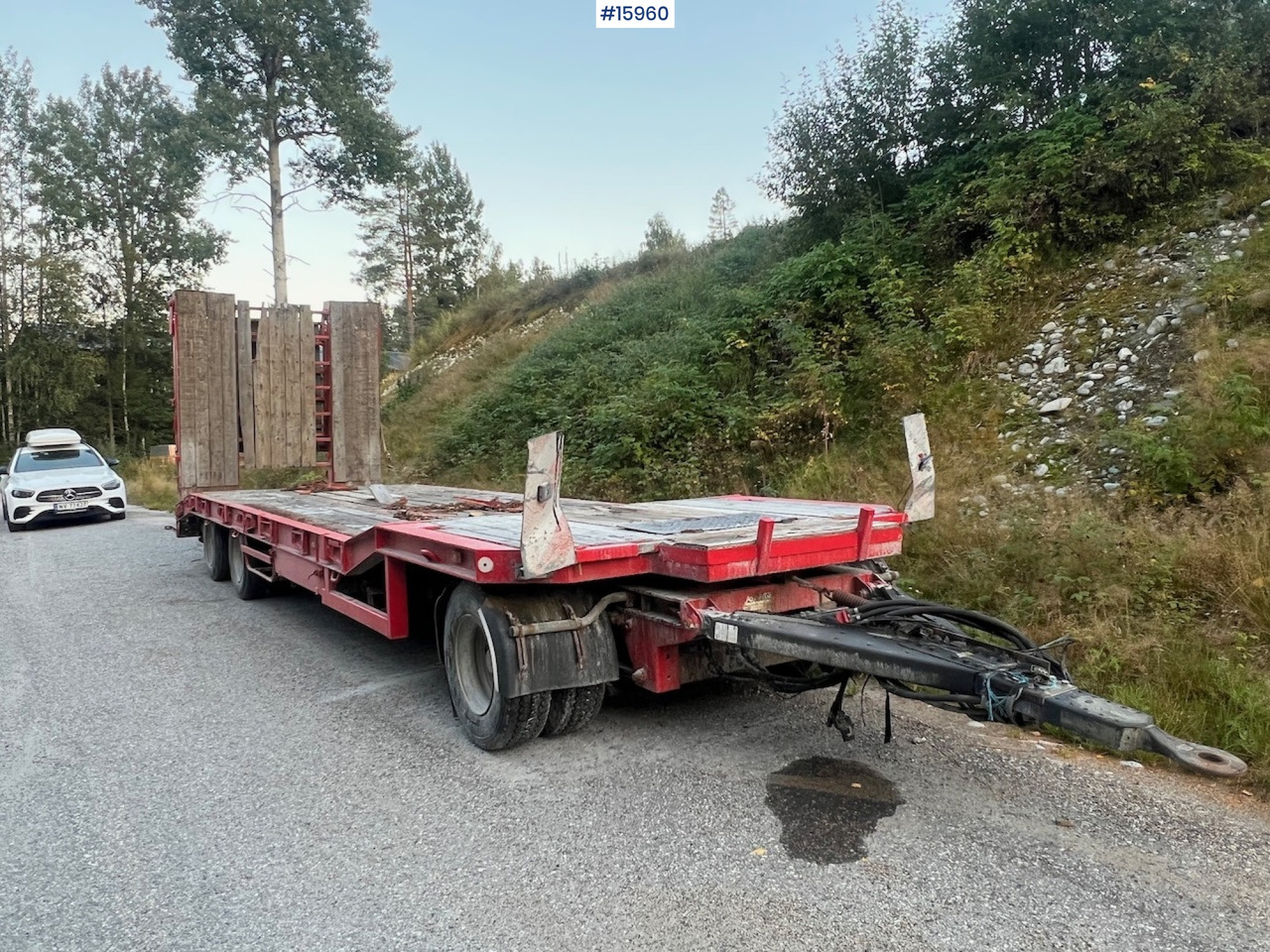 Scanslep T3 Maskinhenger - Low loader trailer: picture 4