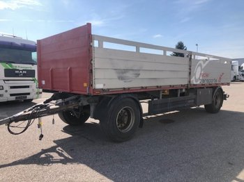 Dropside/ Flatbed trailer Scheuwimmer 2-achs Baustoffanhänger: picture 1