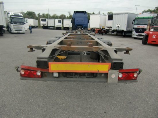 Scheuwimmer Tandem Lafette  teifgekoppelt - Container transporter/ Swap body trailer: picture 5